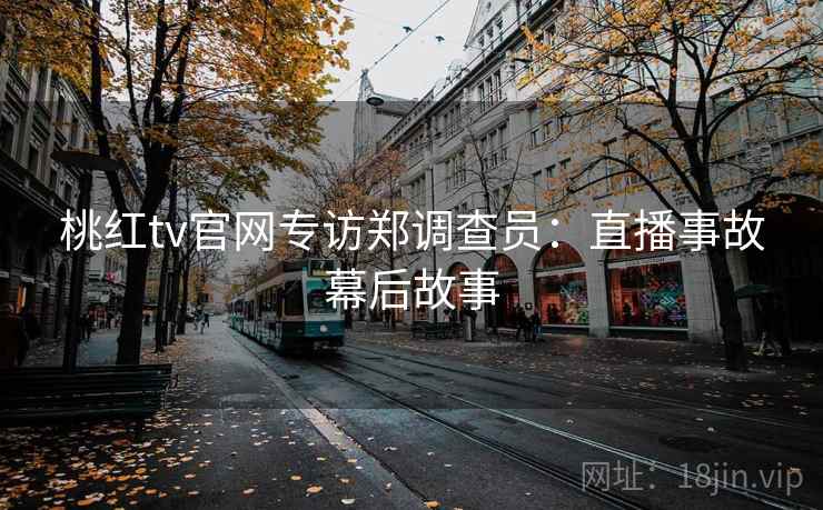 桃红tv官网专访郑调查员:直播事故幕后故事