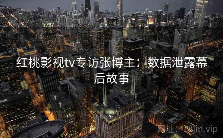 红桃影视tv专访张博主：数据泄露幕后故事